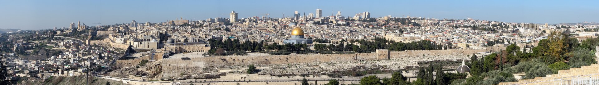 Jerusalem, holy to all three