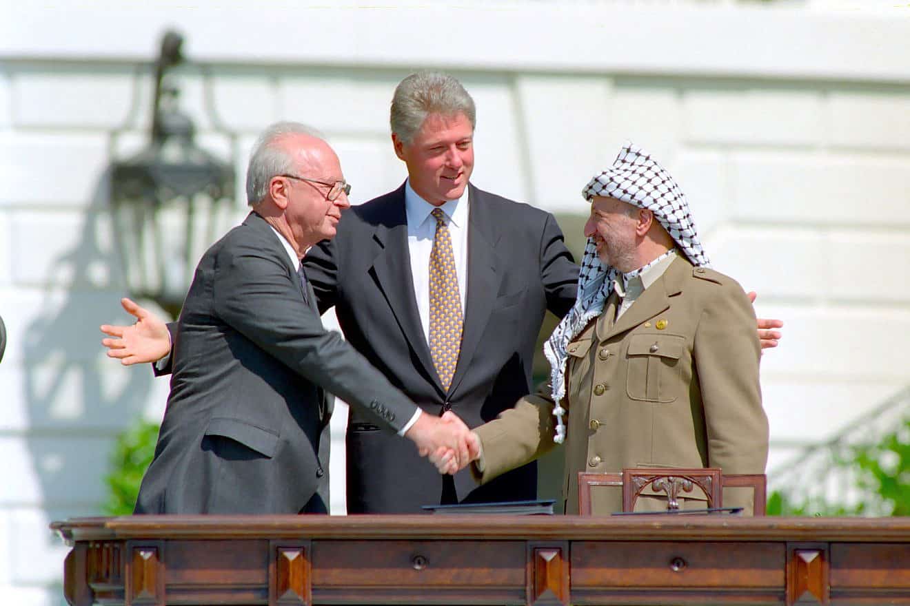 Oslo, 1993: A Handshake on the White House Lawn